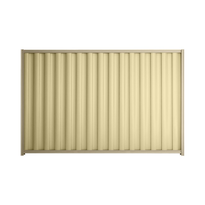 Good Neighbour® Wavelok® 900mm High Fence Panel Sheet: Primrose Post/Track: Merino