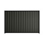 Good Neighbour® Wavelok® 900mm High Fence Panel Sheet: Slate Grey Post/Track: Ebony
