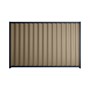 Good Neighbour® Wavelok® 1200mm High Fence Panel Sheet: Beige Post/Track: Mountain Blue