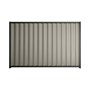 Good Neighbour® Wavelok® 1200mm High Fence Panel Sheet: Birch Post/Track: Slate Grey