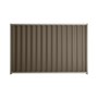 Good Neighbour® Wavelok® 1200mm High Fence Panel Sheet: Banyan Brown Post/Track: Birch