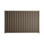 Good Neighbour® Wavelok® 1200mm High Fence Panel Sheet: Banyan Brown Post/Track: Marsh