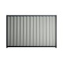Good Neighbour® Wavelok® 1200mm High Fence Panel Sheet: Gull Grey Post/Track: Dark Stone