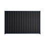 Good Neighbour® Wavelok® 1200mm High Fence Panel Sheet: Gun Metal Grey Post/Track: Mountain Blue