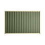 Good Neighbour® Wavelok® 1200mm High Fence Panel Sheet: Mist Green Post/Track: Primrose