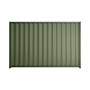 Good Neighbour® Wavelok® 1200mm High Fence Panel Sheet: Mist Green Post/Track: Rivergum