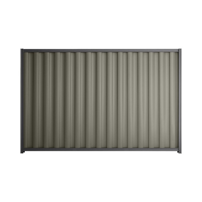 Good Neighbour® Wavelok® 1200mm High Fence Panel Sheet: Marsh Post/Track: Granite