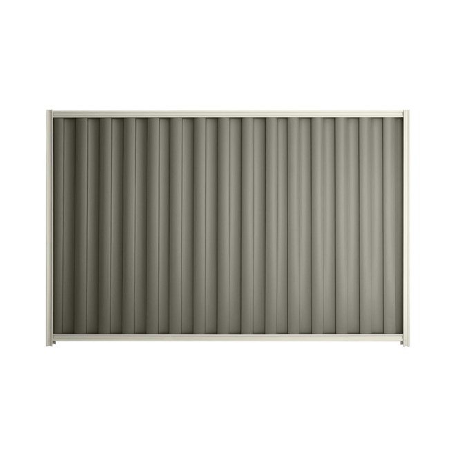 Good Neighbour® Wavelok® 1200mm High Fence Panel Sheet: Marsh Post/Track: Off White