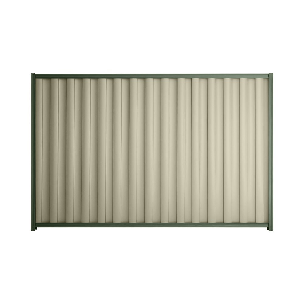 Good Neighbour® Wavelok® 1200mm High Fence Panel Sheet: Moss Vale Sand Post/Track: Rivergum