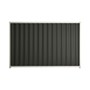 Good Neighbour® Wavelok® 1200mm High Fence Panel Sheet: Slate Grey Post/Track: Off White