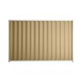 Good Neighbour® Wavelok® 1200mm High Fence Panel Sheet: Wheat Post/Track: Off White