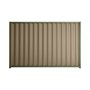 Good Neighbour® Wavelok® 1500mm High Fence Panel Sheet: Beige Post/Track: Mist Green