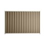 Good Neighbour® Wavelok® 1500mm High Fence Panel Sheet: Beige Post/Track: Off White