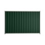 Good Neighbour® Wavelok® 1500mm High Fence Panel Sheet: Caulfield Green Post/Track: Gull Grey