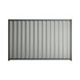 Good Neighbour® Wavelok® 1500mm High Fence Panel Sheet: Gull Grey Post/Track: Granite