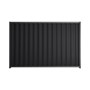 Good Neighbour® Wavelok® 1500mm High Fence Panel Sheet: Gun Metal Grey Post/Track: Granite