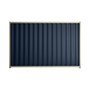 Good Neighbour® Wavelok® 1500mm High Fence Panel Sheet: Mountain Blue Post/Track: Moss Vale Sand