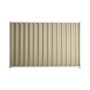 Good Neighbour® Wavelok® 1500mm High Fence Panel Sheet: Merino Post/Track: Off White