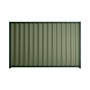 Good Neighbour® Wavelok® 1500mm High Fence Panel Sheet: Mist Green Post/Track: Caulfield Green