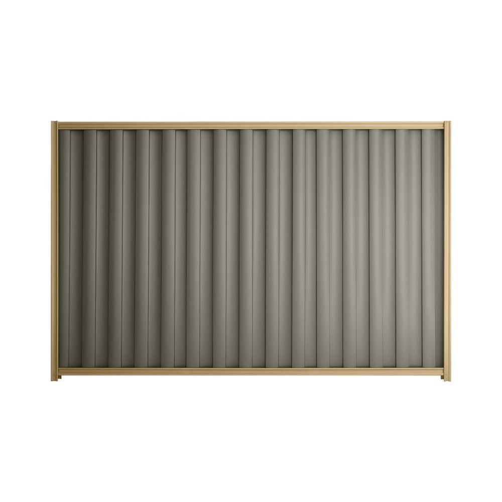 Good Neighbour® Wavelok® 1500mm High Fence Panel Sheet: Marsh Post/Track: Wheat