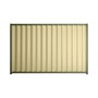 Good Neighbour® Wavelok® 1500mm High Fence Panel Sheet: Primrose Post/Track: Mist Green