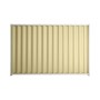 Good Neighbour® Wavelok® 1500mm High Fence Panel Sheet: Primrose Post/Track: Off White