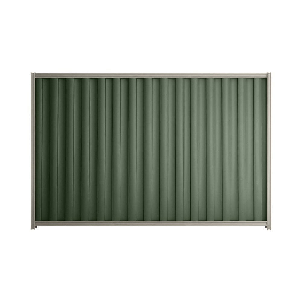 Good Neighbour® Wavelok® 1500mm High Fence Panel Sheet: Rivergum Post/Track: Birch