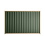 Good Neighbour® Wavelok® 1500mm High Fence Panel Sheet: Rivergum Post/Track: Wheat