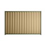 Good Neighbour® Wavelok® 1500mm High Fence Panel Sheet: Wheat Post/Track: Mist Green