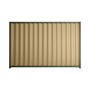Good Neighbour® Wavelok® 1500mm High Fence Panel Sheet: Wheat Post/Track: Rivergum