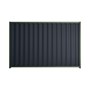 Good Neighbour® Wavelok® 1800mm High Fence Panel Sheet: Dark Stone Post/Track: Rivergum