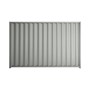 Good Neighbour® Wavelok® 1800mm High Fence Panel Sheet: Gull Grey Post/Track: Gull Grey