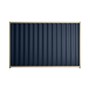 Good Neighbour® Wavelok® 1800mm High Fence Panel Sheet: Mountain Blue Post/Track: Merino