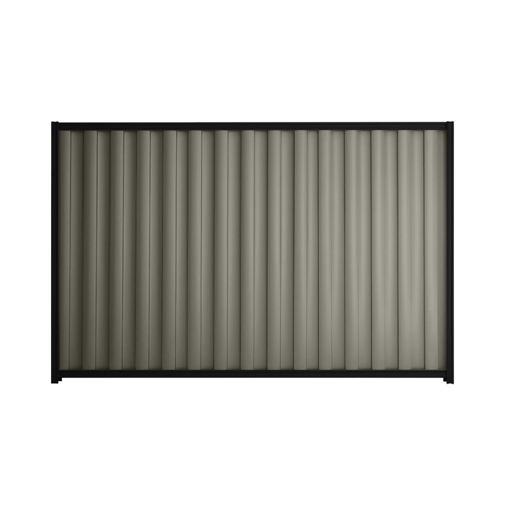 Good Neighbour® Wavelok® 1800mm High Fence Panel Sheet: Marsh Post/Track: Ebony