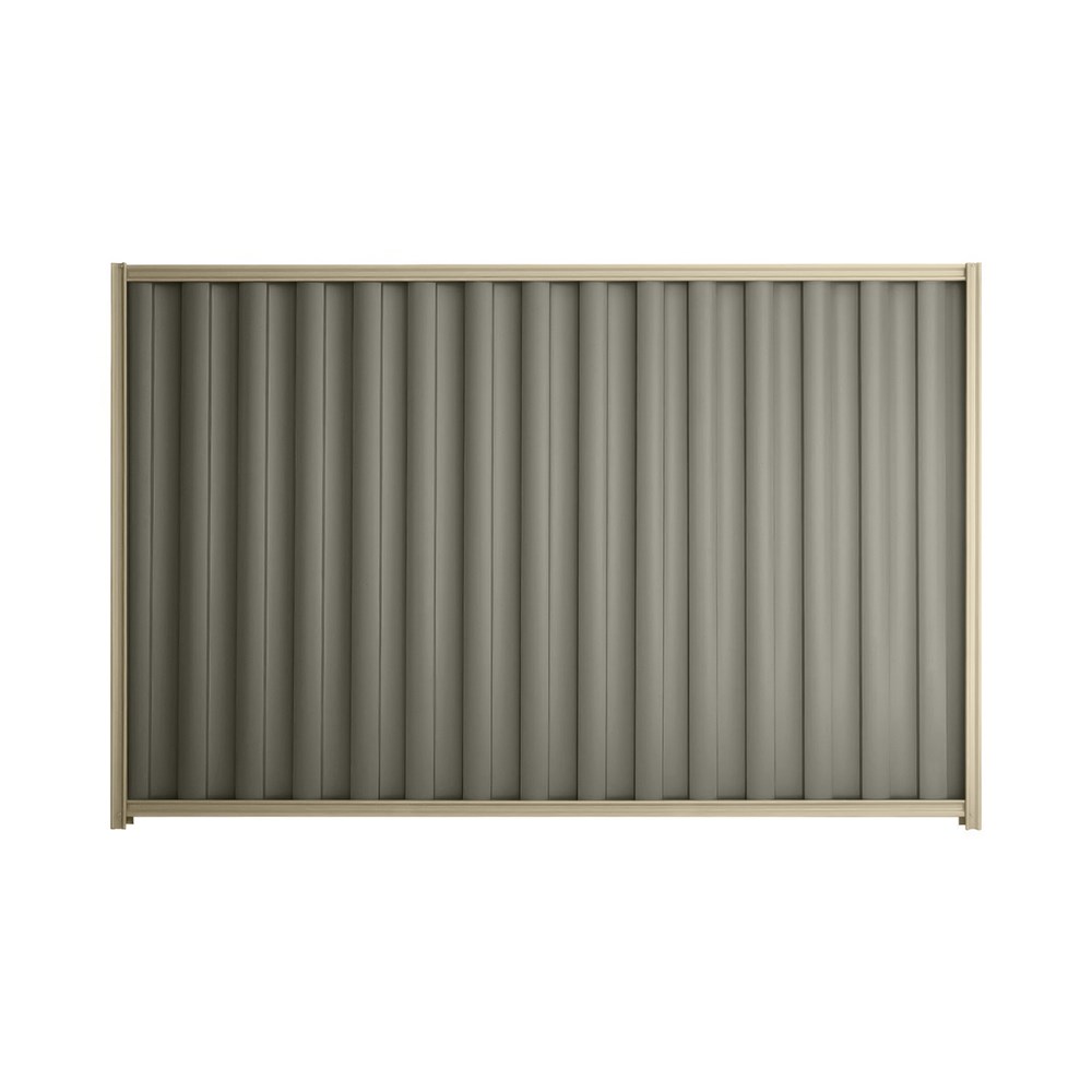 Good Neighbour® Wavelok® 1800mm High Fence Panel Sheet: Marsh Post/Track: Merino