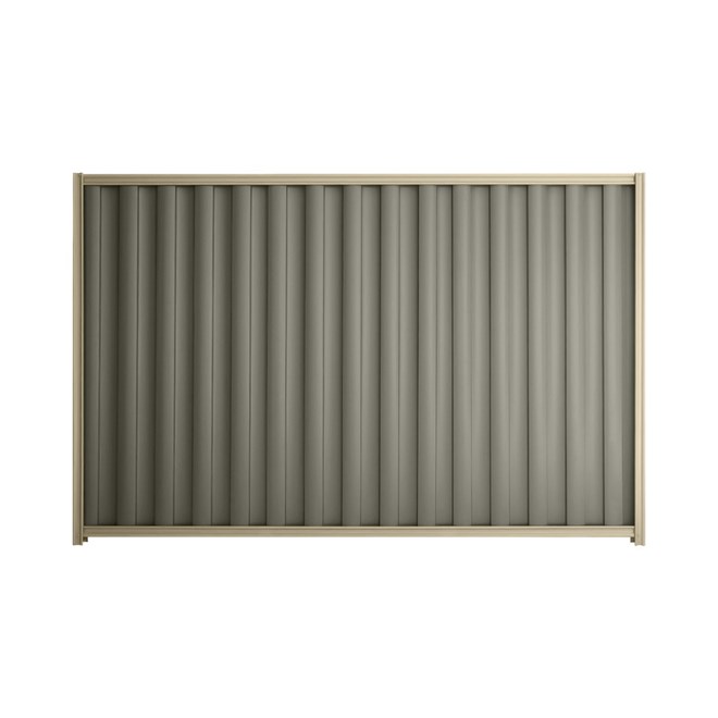 Good Neighbour® Wavelok® 1800mm High Fence Panel Sheet: Marsh Post/Track: Merino