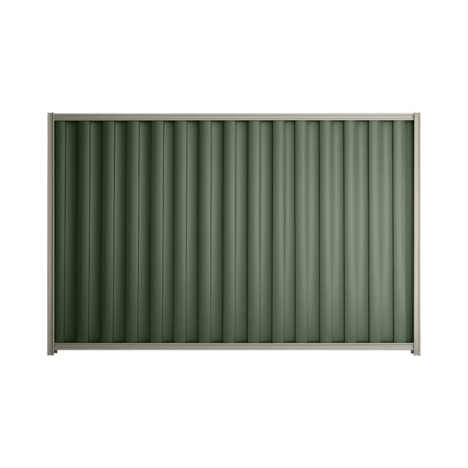 Good Neighbour® Wavelok® 1800mm High Fence Panel Sheet: Rivergum Post/Track: Birch