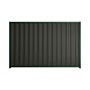 Good Neighbour® Wavelok® 1800mm High Fence Panel Sheet: Slate Grey Post/Track: Caulfield Green