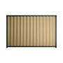 Good Neighbour® Wavelok® 1800mm High Fence Panel Sheet: Wheat Post/Track: Caulfield Green