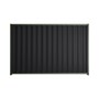 Good Neighbour® Wavelok® 2100mm High Fence Panel Sheet: Gun Metal Grey Post/Track: Rivergum