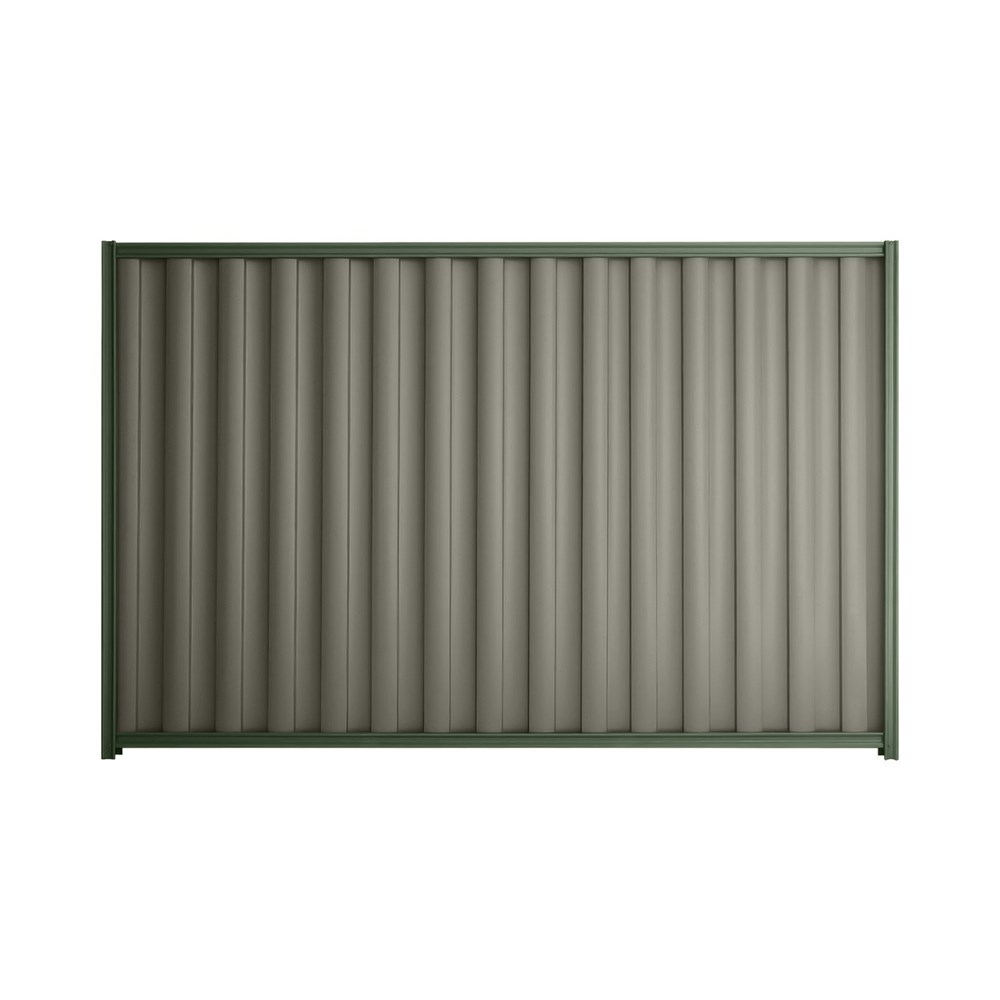Good Neighbour® Wavelok® 2100mm High Fence Panel Sheet: Marsh Post/Track: Rivergum