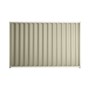 Good Neighbour® Wavelok® 2100mm High Fence Panel Sheet: Moss Vale Sand Post/Track: Off White