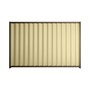 Good Neighbour® Wavelok® 2100mm High Fence Panel Sheet: Primrose Post/Track: Banyan Brown