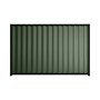 Good Neighbour® Wavelok® 2100mm High Fence Panel Sheet: Rivergum Post/Track: Ebony