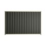 Good Neighbour® Wavelok® 2100mm High Fence Panel Sheet: Slate Grey Post/Track: Moss Vale Sand