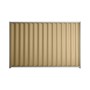 Good Neighbour® Wavelok® 2100mm High Fence Panel Sheet: Wheat Post/Track: Birch