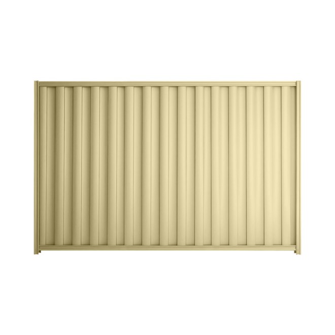 Good Neighbour® Wavelok® 900mm High Fence Panel Sheet: Primrose Post/Track: Primrose