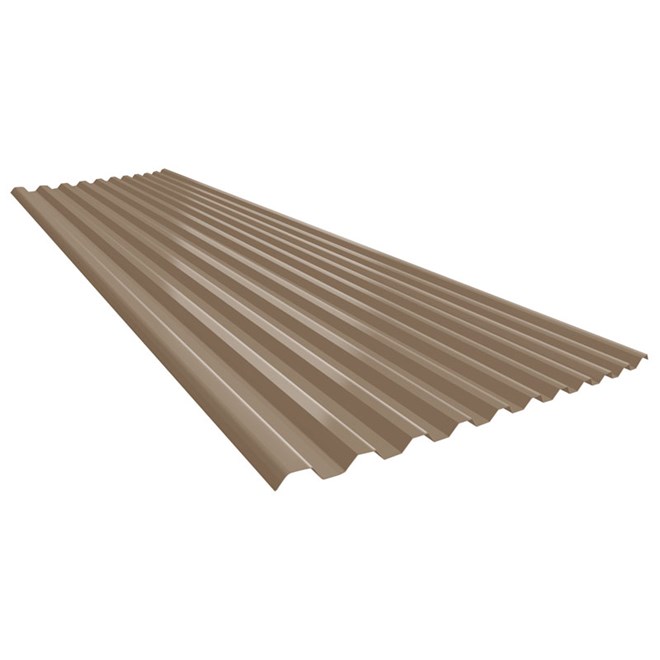 Greca Classic Laserlite Polycarbonate Bronze Tint 4.8m