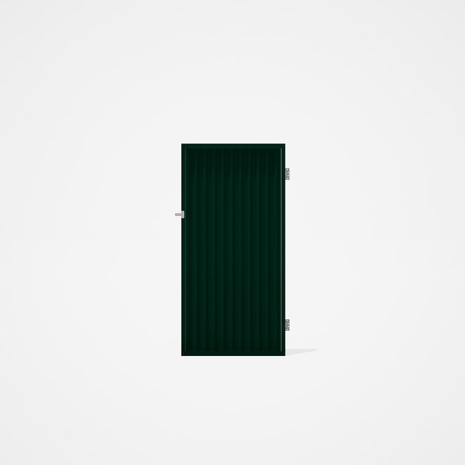 Good Neighbour® CGI Single Gate Standard .32 BMT1.8m High Sheet: Caulfield Green, Frame: Caulfield G
