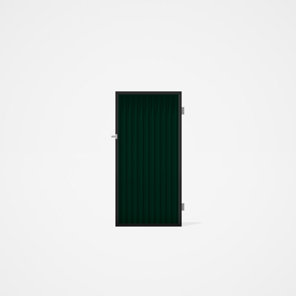 Good Neighbour® CGI Single Gate Standard .32 BMT1.8m High Sheet: Caulfield Green, Frame: Caulfield G